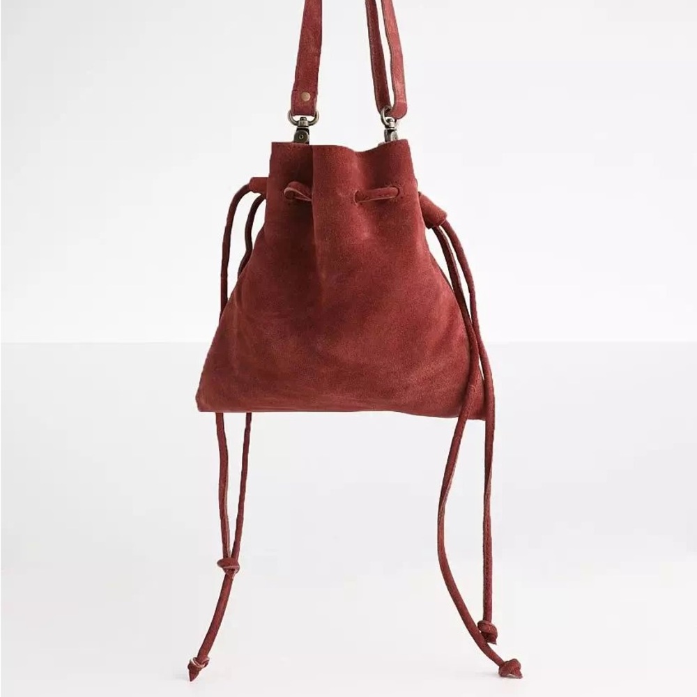 Free People Billie Suede Crossbody